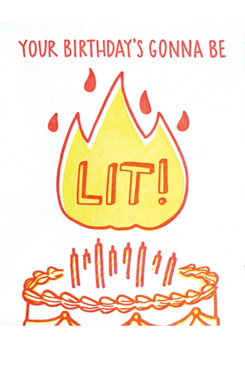 Good Paper Stationary- Lit Birthday