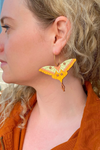 Le Chic Miami 70s Moth Hoop Earrings