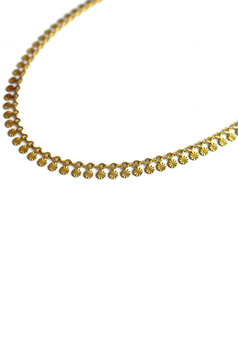 Ker-ij Jewelry Sun Charm Choker Necklace