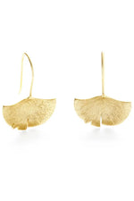 Mind's Eye Design Ginkgo Earrings