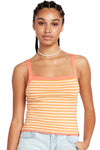 Volcom Stripe Is Rite Sweater Tank Top - Multi