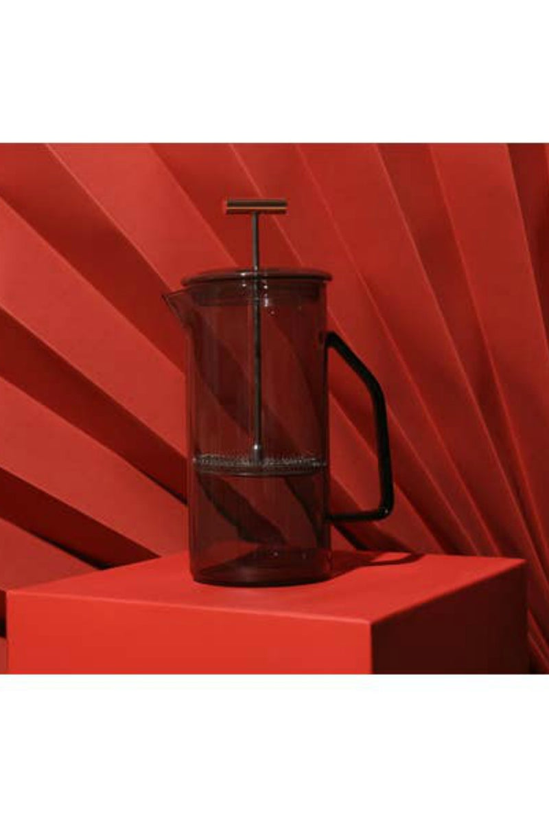 YIELD 850ml Glass French Press - Gray