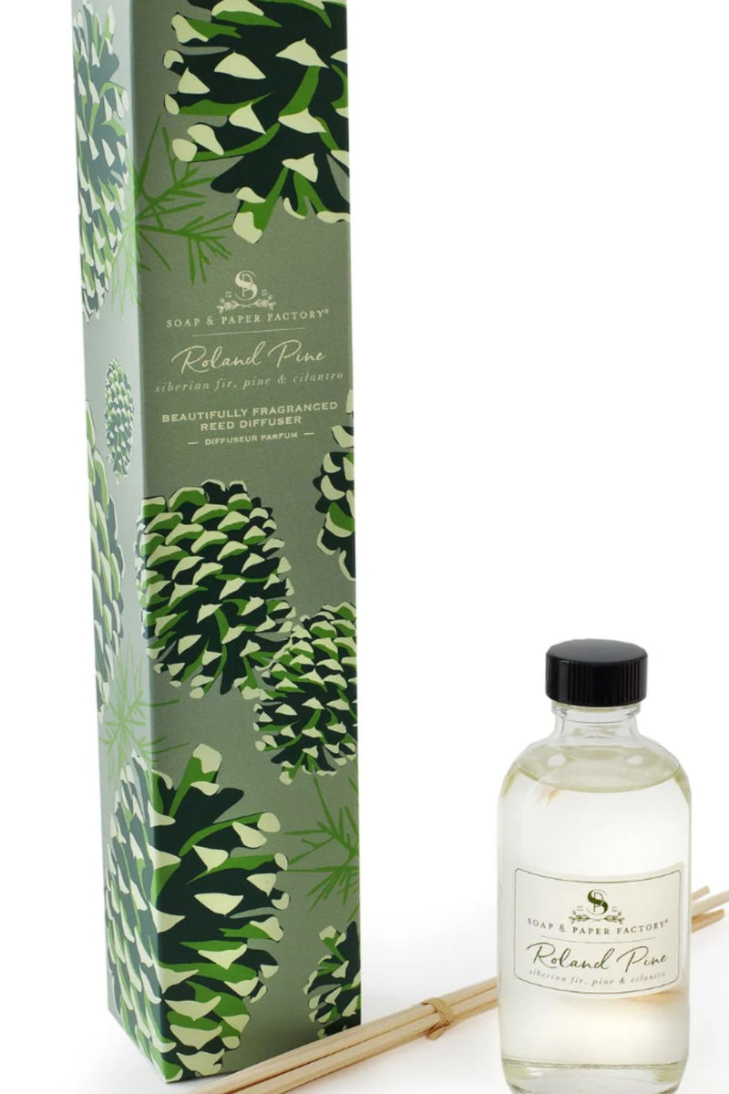 The Soap & Paper Factory Roland Pine Reed Diffuser