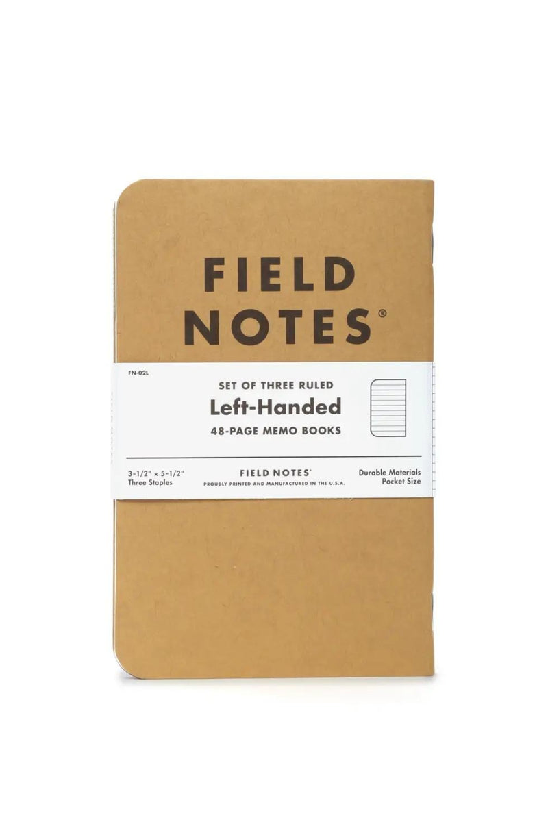 Field Notes Left Handed Ruled