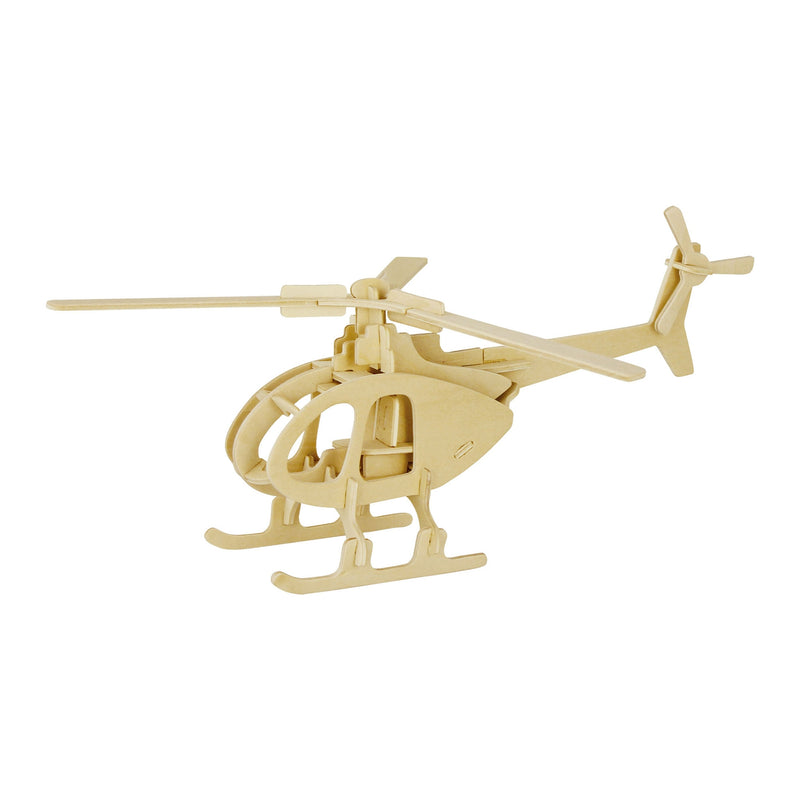 Wooden Puzzle - Helicopter