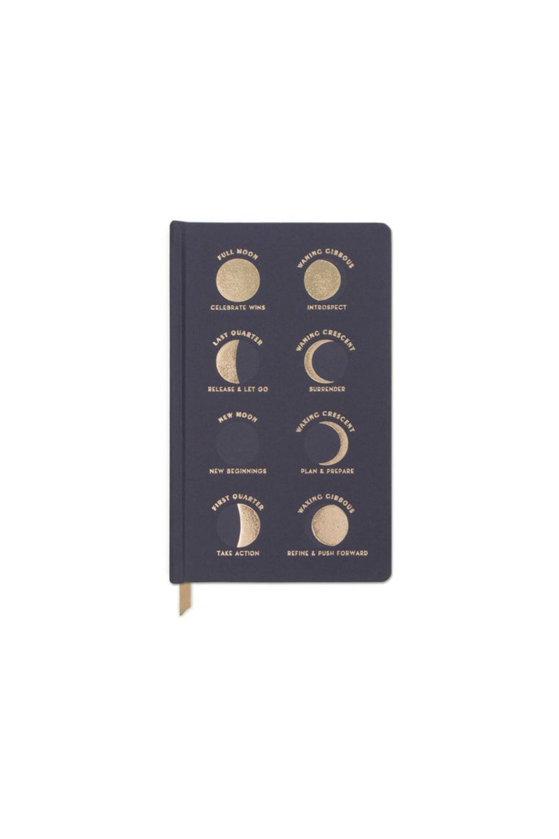 Design Works Ink Matte Hardcover Journal - Moon Phases
